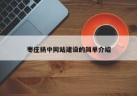 枣庄扬中网站建设的简单介绍